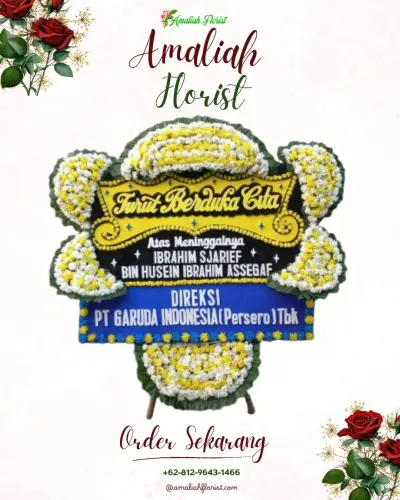 Papan Bunga Duka di Gadingkulon